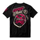PRiDEorDiE cherry choke T-Shirt -black